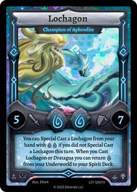 Lochagon - Champion of Aphrodite | Divine Champions: Lifestream Starter Decks | R | Holo | #LST-SD019