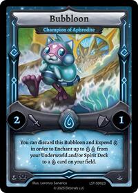 Bubbloon - Champion of Aphrodite | Divine Champions: Lifestream Starter Decks | C | Normal | #LST-SD023