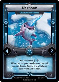 Narpoon - Champion of Khione | Divine Champions: Lifestream Starter Decks | C | Normal | #LST-SD024