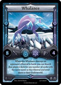Whalance | Divine Champions: Lifestream Starter Decks | R | Normal | #LST-SD031