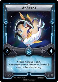 Apheros | Divine Champions: Lifestream Starter Decks | R | Normal | #LST-SD032