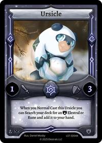 Ursicle | Divine Champions: Lifestream Starter Decks | C | Normal | #LST-SD044