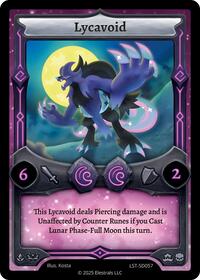Lycavoid | Divine Champions: Lifestream Starter Decks | R | Normal | #LST-SD057