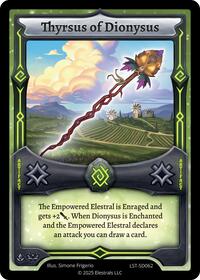 Thyrsus of Dionysus | Divine Champions: Lifestream Starter Decks | UC | Normal | #LST-SD062