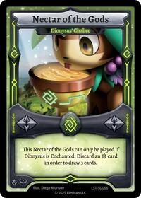 Nectar of the Gods - Dionysus' Chalice | Divine Champions: Lifestream Starter Decks | UC | Normal | #LST-SD066