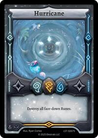 Hurricane | Divine Champions: Lifestream Starter Decks | R | Normal | #LST-SD075