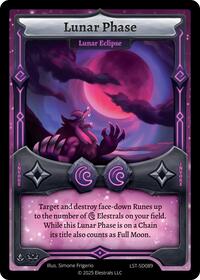 Lunar Phase - Lunar Eclipse | Divine Champions: Lifestream Starter Decks | R | Normal | #LST-SD089