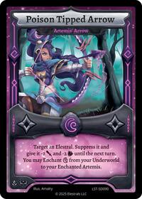 Poison Tipped Arrow - Artemis' Arrow | Divine Champions: Lifestream Starter Decks | UC | Normal | #LST-SD090