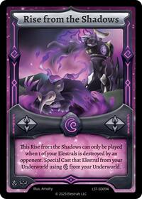 Rise from the Shadows | Divine Champions: Lifestream Starter Decks | R | Normal | #LST-SD094