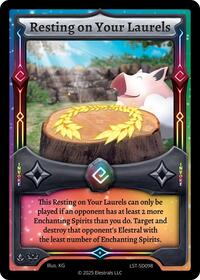 Resting on Your Laurels | Divine Champions: Lifestream Starter Decks | R | Normal | #LST-SD098