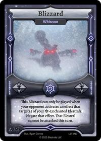 Blizzard - Whiteout | Divine Champions: Lifestream | UC | Reverse Holo | #LST-097
