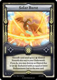 Solar Burst | Divine Champions: Lifestream | R | Reverse Holo | #LST-099