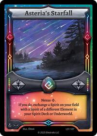 Asteria's Starfall | Divine Champions: Lifestream | R | Reverse Holo | #LST-107