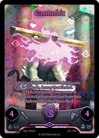 Gammbit (Full Art) | Divine Champions: Lifestream | R | Holo | #LST-118