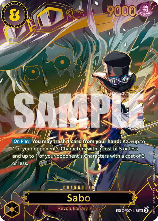 Sabo - OP07-118 (SP) OP07-118 SEC Foil
