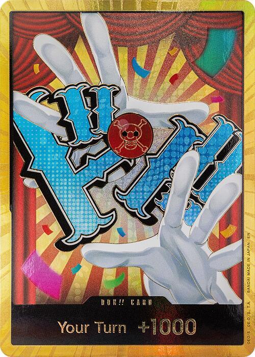 DON!! Card (Buggy) (Gold) DON!! Foil