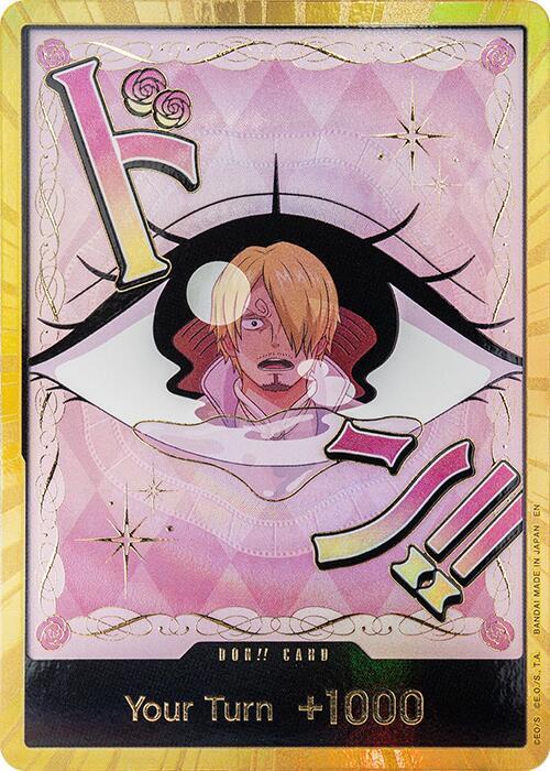 DON!! Card (Pudding) (Gold) DON!! Foil