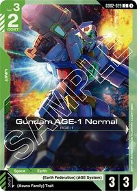 Gundam AGE-1 Normal | Dual Impact | Common | #GD02-029
