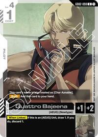 Quattro Bajeena | Dual Impact | Uncommon | Normal | #GD02-098