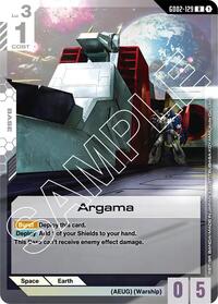 Argama | Dual Impact | Rare | Holofoil | #GD02-129