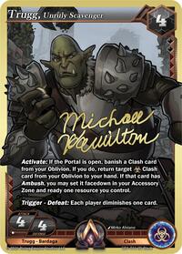 Trugg, Unruly Scavenger | Champion Deck: Michael Hamilton | Promo | Unspecified | #CD1-015