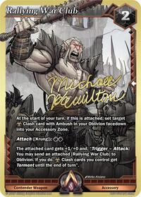 Rallying War Club | Champion Deck: Michael Hamilton | Promo | Unspecified | #CD1-018