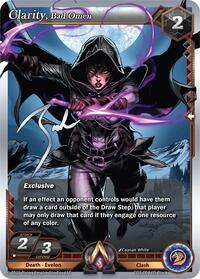 Clarity, Bad Omen | Champion Deck: Zach Bunn | Promo | Normal | #CD2-004