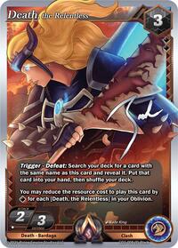 Death, the Relentless | Champion Deck: Zach Bunn | Promo | Unspecified | #CD2-008