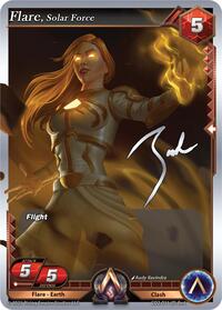 Flare, Solar Force | Champion Deck: Zach Bunn | Promo | Unspecified | #CD2-011