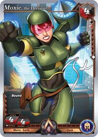 Moxie, the Decisive | Champion Deck: Zach Bunn | Promo | Unspecified | #CD2-013