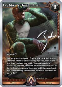Webber's Binoculars | Champion Deck: Zach Bunn | Promo | Unspecified | #CD2-017