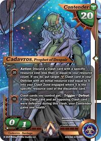 Cadavros, Prophet of Despair | Echoes of Eternity | Common | Normal | #AC6-040