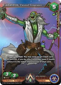 Cadavros, Twisted Vengeance | Echoes of Eternity | Uncommon | Foil | #AC6-050