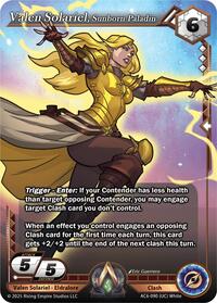 Valen Solariel, Sunborn Paladin | Echoes of Eternity | Uncommon | Normal | #AC6-090