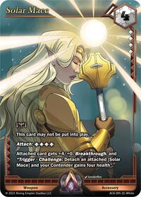 Solar Mace | Echoes of Eternity | Epic | Foil | #AC6-095