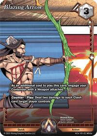 Blazing Arrow | Echoes of Eternity | Common | Foil | #AC6-101