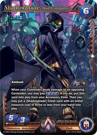 Shadowblade, Bad Company | Echoes of Eternity | Epic | Foil | #AC6-119
