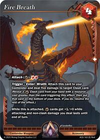 Fire Breath | Echoes of Eternity | Epic | Foil | #AC6-163