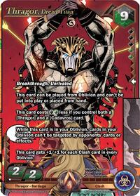Thragor, Dread Titan | Echoes of Eternity | Legendary | Foil | #AC6-175