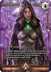Good Karma (Iconic Rare) | Echoes of Eternity | Iconic Rare | Foil | #AC6-094