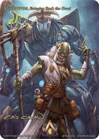 Cadavros, Bringing Back the Dead (Iconic Art) | Echoes of Eternity | Iconic Art | Foil | #AC6-046
