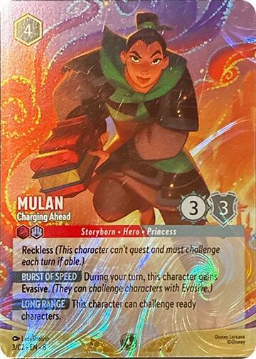Mulan - Charging Ahead (Foil) 3 Promo Holofoil