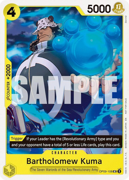 Bartholomew Kuma (Tournament Pack 2025 Vol. 4) OP09-108 UC