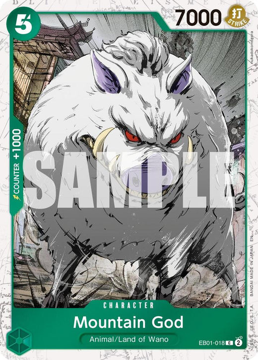 Mountain God (Pirate Foil) EB01-018 C