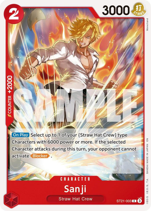 Sanji - ST21-003 (Reprint) ST21-003 C