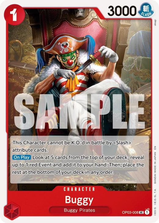 Buggy - OP03-008 (Reprint) OP03-008 UC