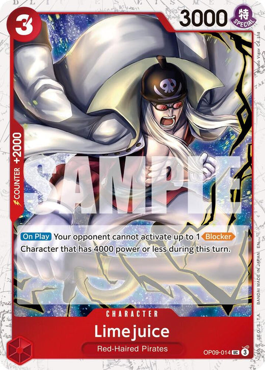 Limejuice (Pirate Foil) OP09-014 UC