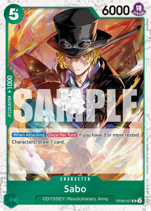 Sabo - OP09-027 (Pirate Foil) OP09-027 UC