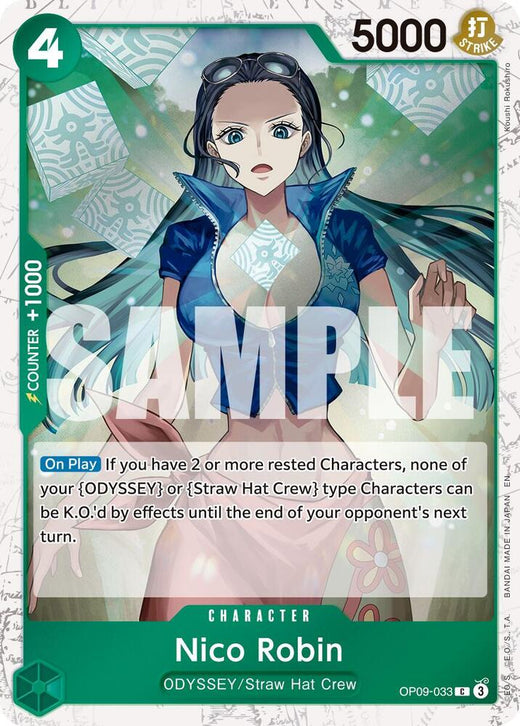 Nico Robin - OP09-033 (Pirate Foil) OP09-033 C