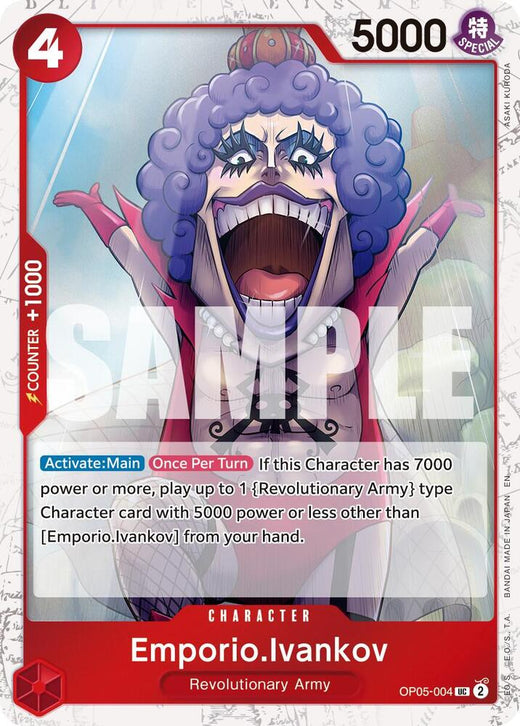 Emporio.Ivankov (Pirate Foil) OP05-004 UC